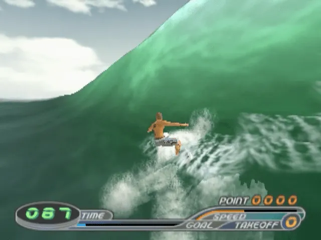 Surfing H3O screenshot