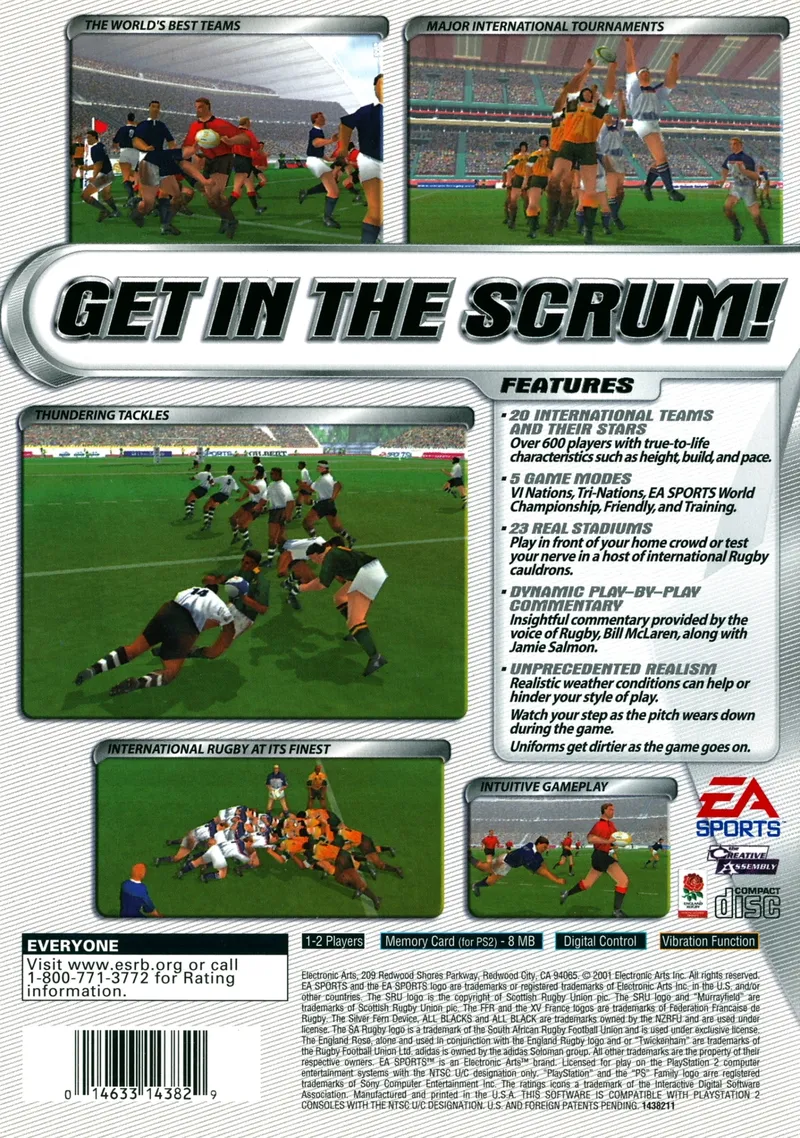 Rugby box back