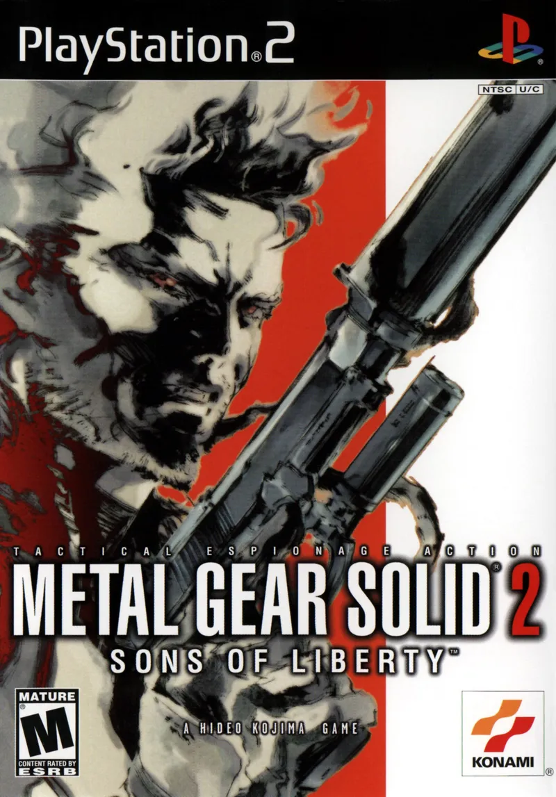 Metal Gear Solid 2: Sons of Liberty box art
