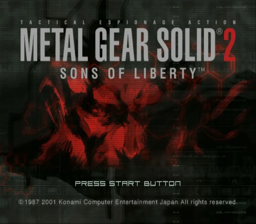 Metal Gear Solid 2: Sons of Liberty screenshot