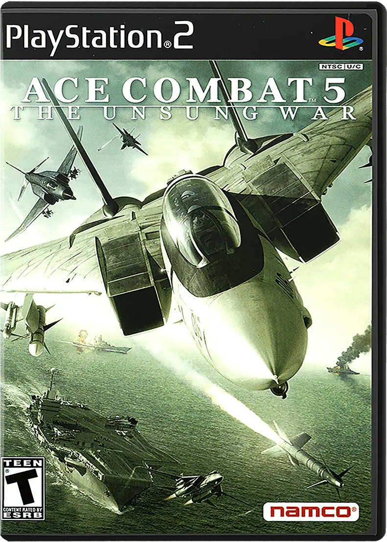 Ace Combat 5: The Unsung War box art