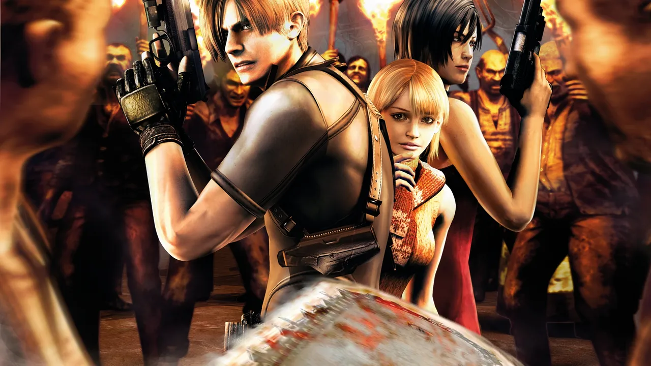 Backdrop artwork for Resident Evil 4