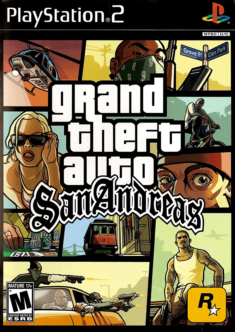 Grand Theft Auto: San Andreas box art