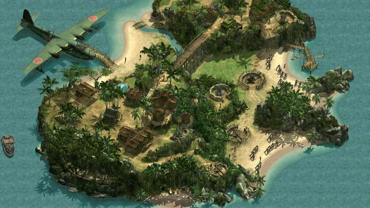 Backdrop artwork for Commandos 2: Men of Courage