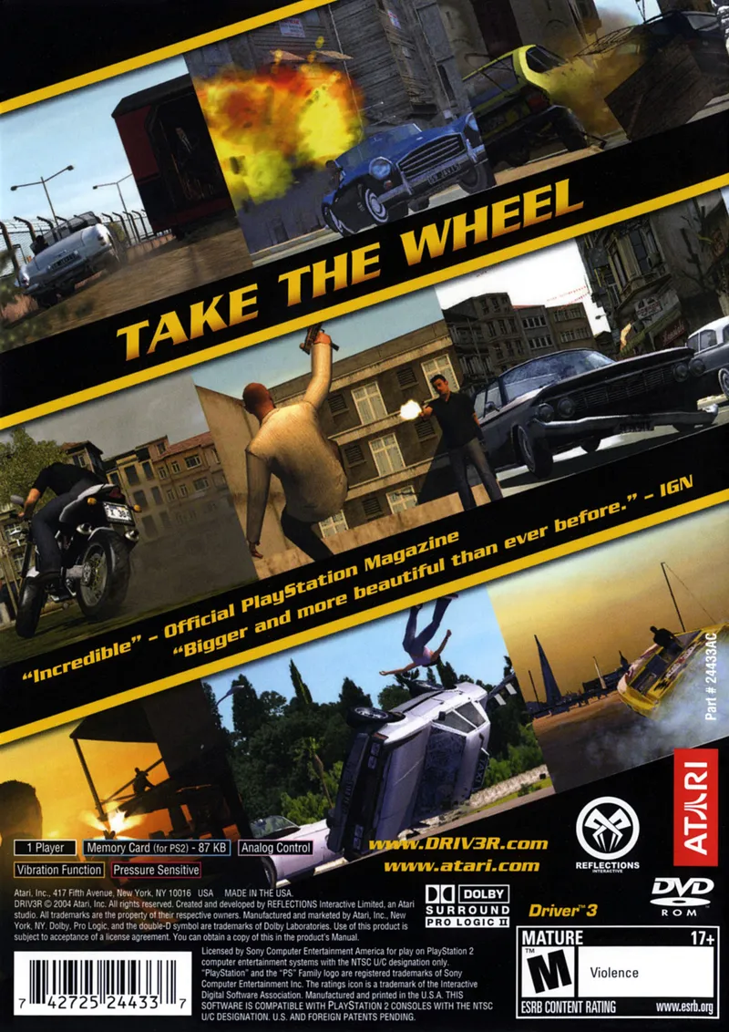 Driv3r box back