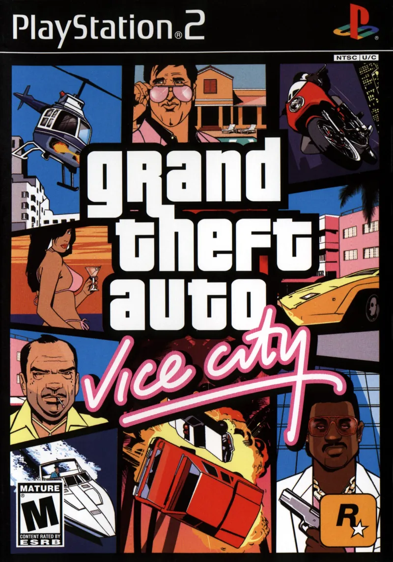 Grand Theft Auto: Vice City box art