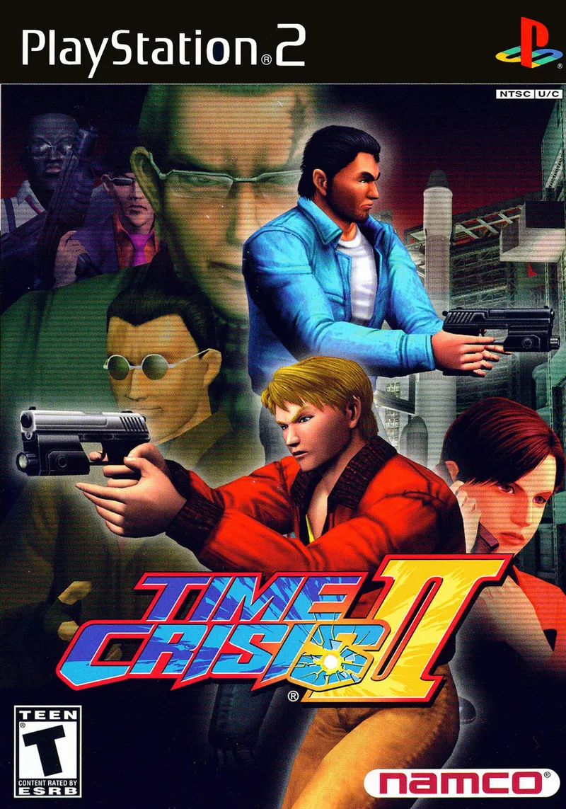 Time Crisis II cover art for Sony Playstation 2