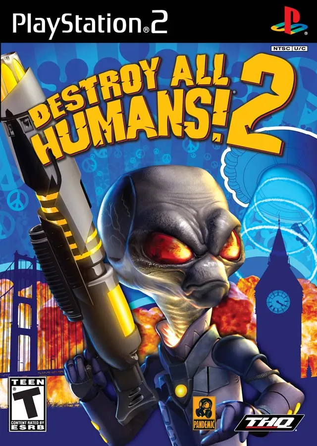Destroy All Humans! 2 box art