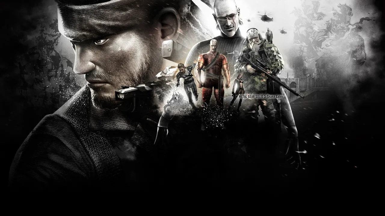 Backdrop artwork for Metal Gear Solid 3: Snake Eater