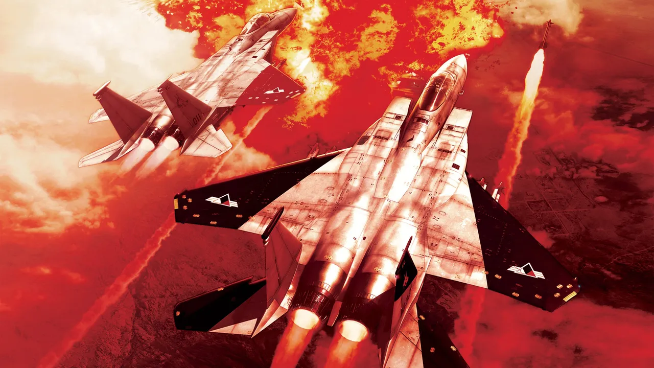 Backdrop artwork for Ace Combat Zero: The Belkan War