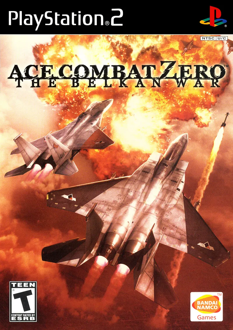 Ace Combat Zero: The Belkan War cover art for Sony Playstation 2