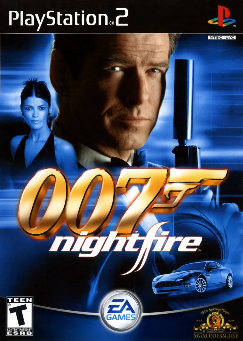 007: Nightfire cover art for Sony Playstation 2