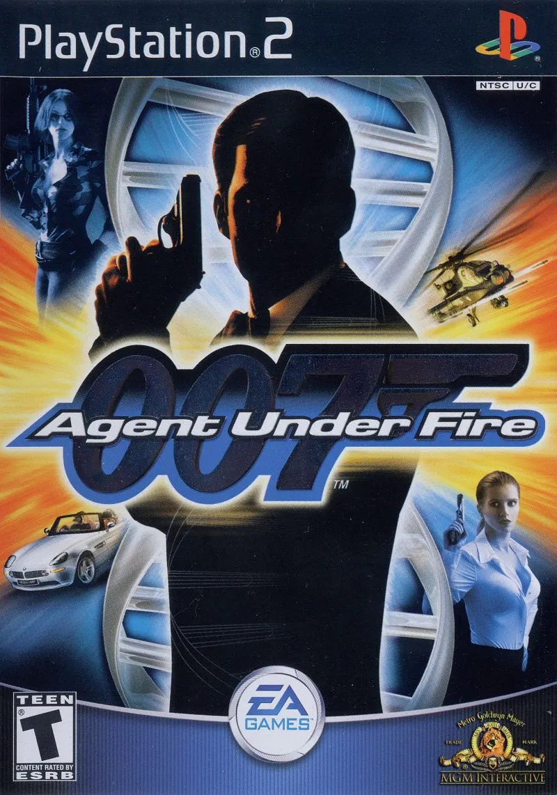 007: Agent Under Fire cover art for Sony Playstation 2
