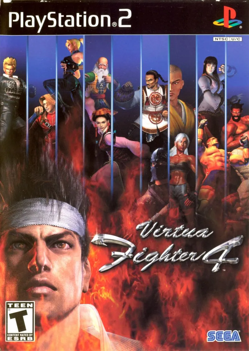 Virtua Fighter 4 box art