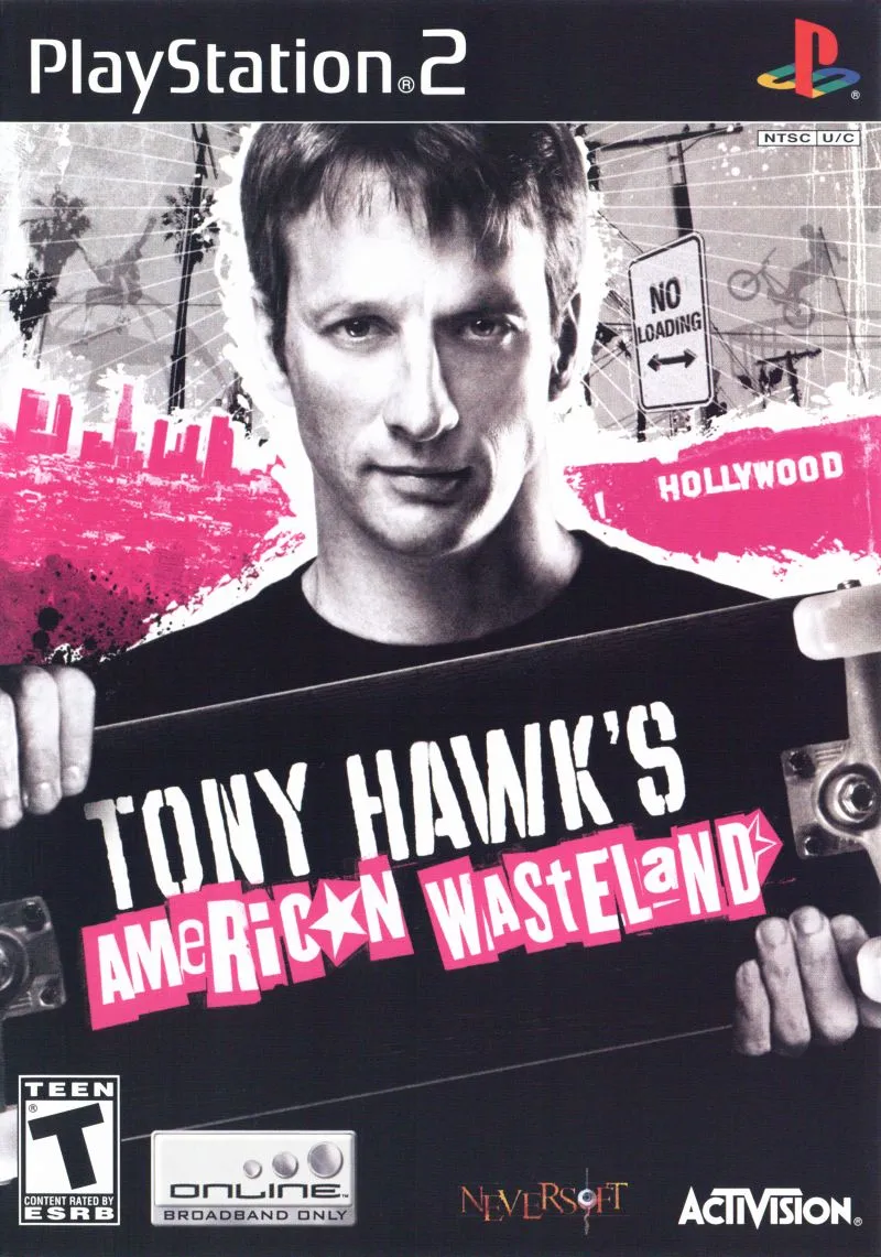 Tony Hawk's American Wasteland box art