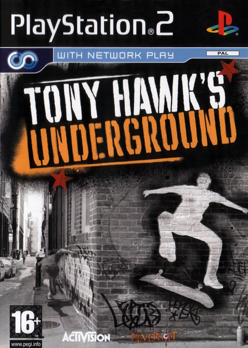 Tony Hawk's Underground box art