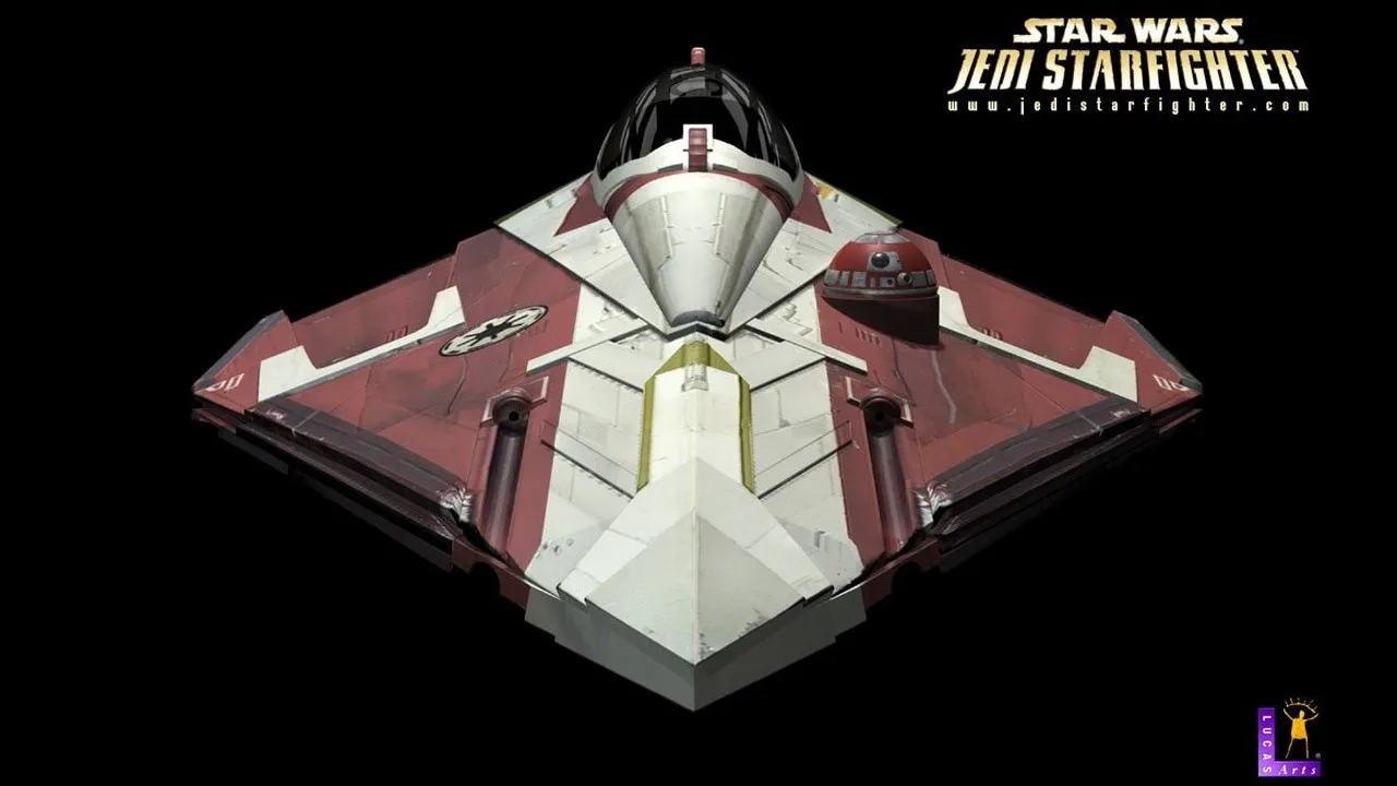 Backdrop artwork for Star Wars: Jedi Starfighter