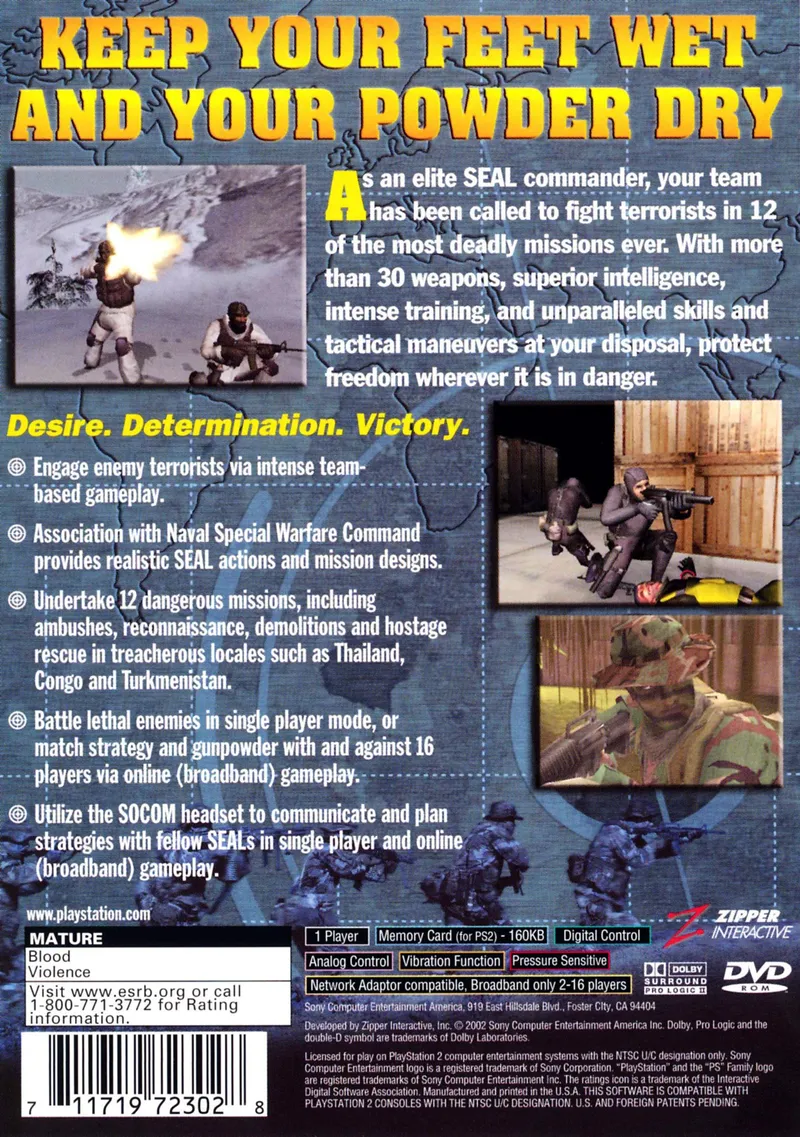 SOCOM: U.S. Navy SEALs box back