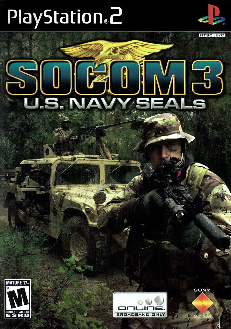 SOCOM 3: U.S. Navy SEALs box art