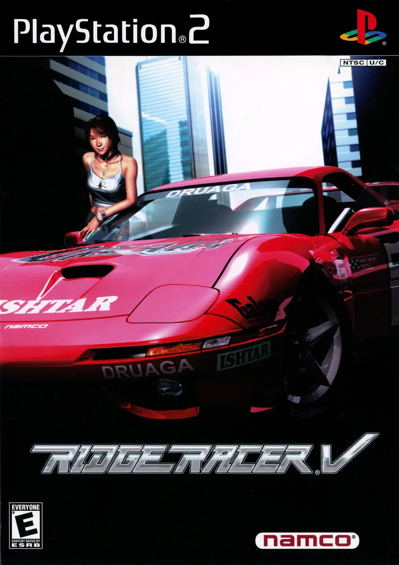 Ridge Racer V box art