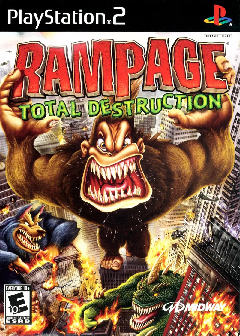 Rampage: Total Destruction box art
