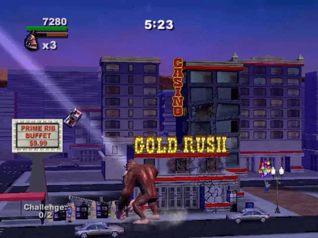 Backdrop artwork for Rampage: Total Destruction