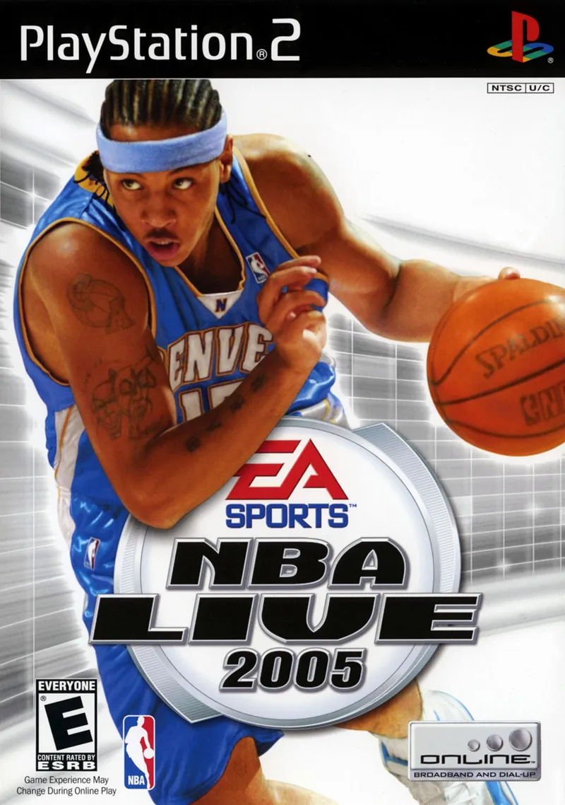 NBA Live 2005 box art