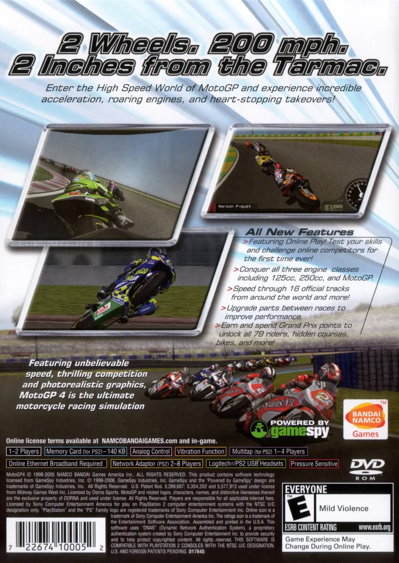 MotoGP 4 box back