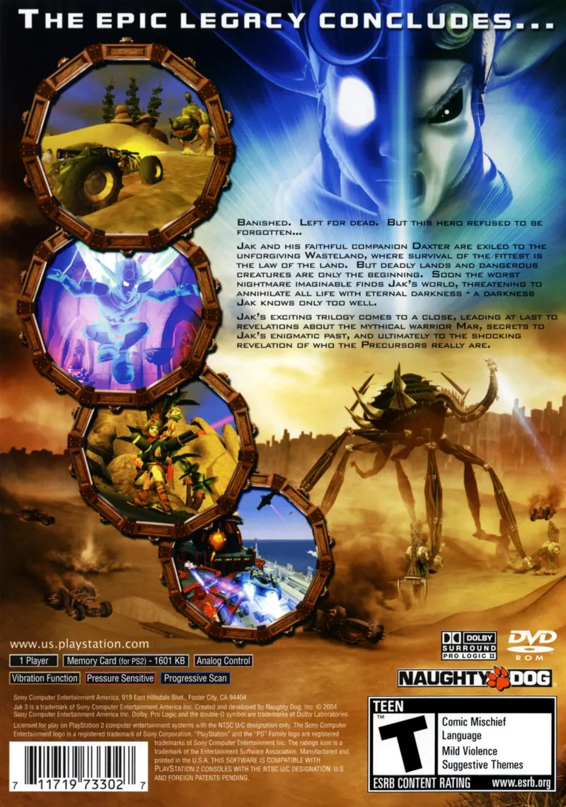 Jak 3 box back