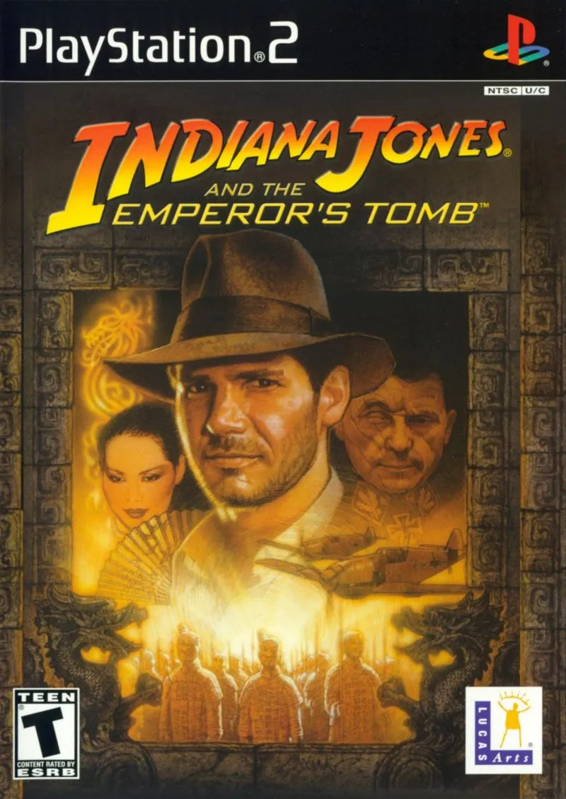 Indiana Jones and the Emperor's Tomb box art