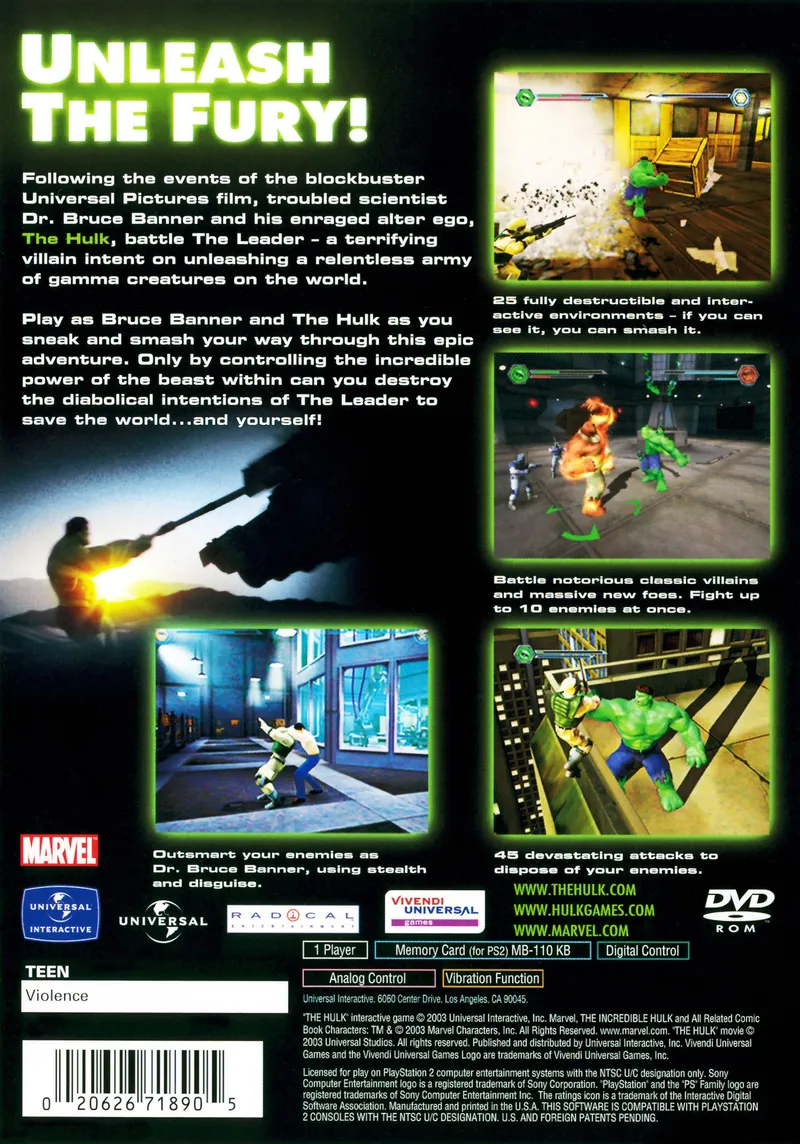 Hulk box back