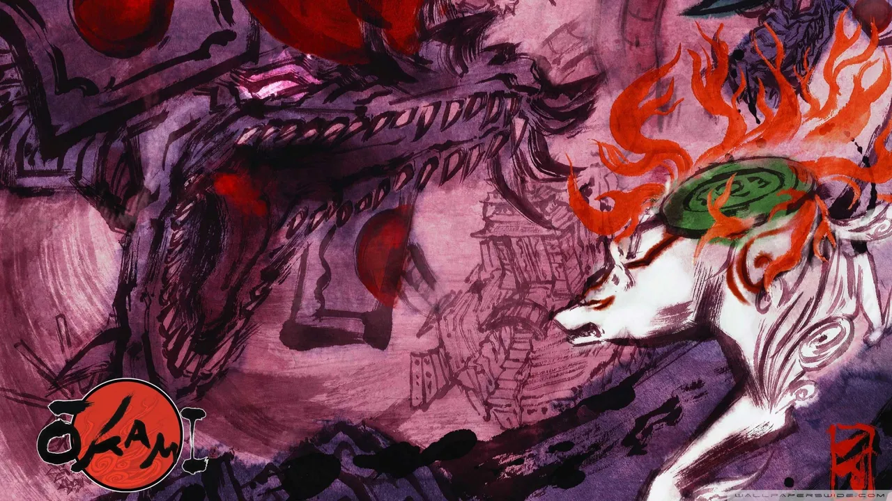 Backdrop artwork for Ōkami