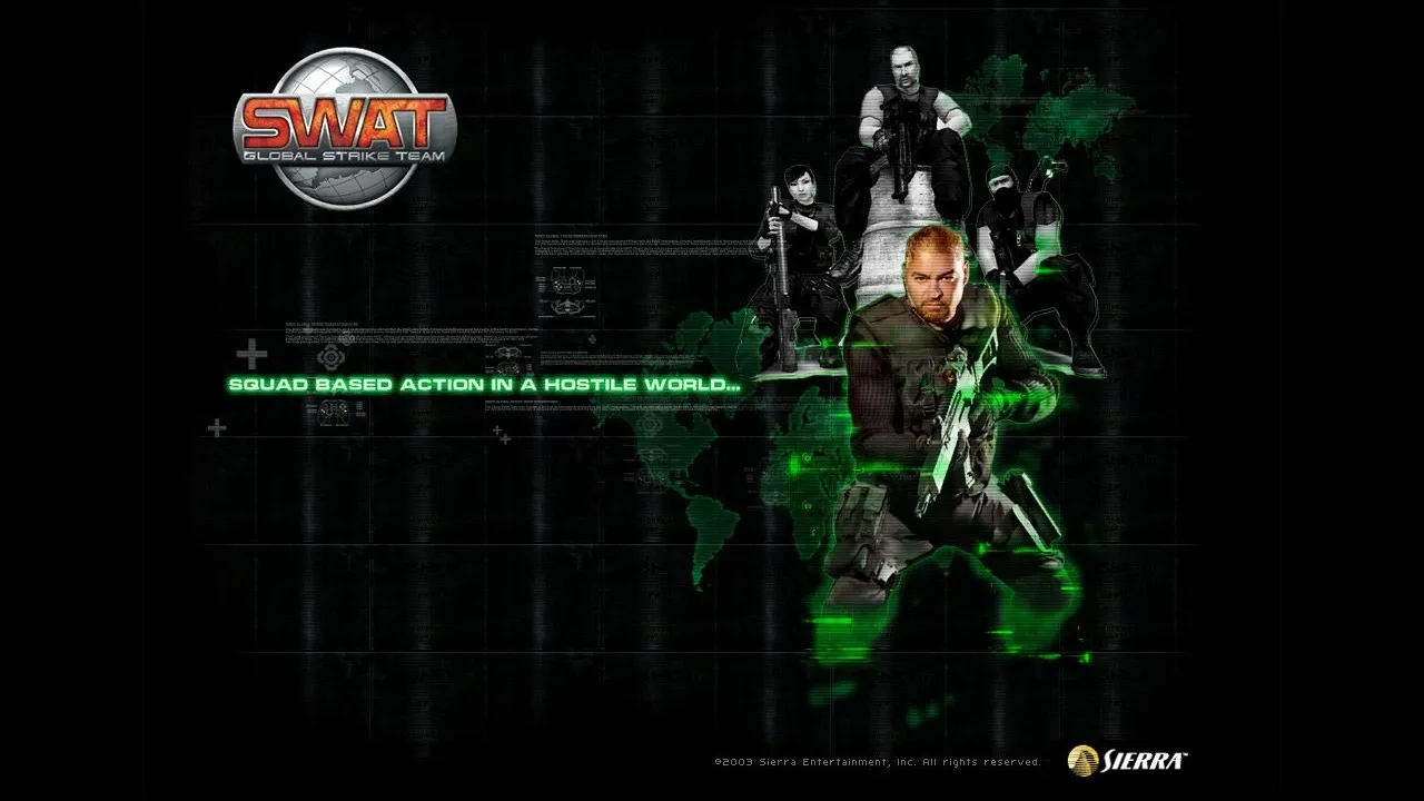 Backdrop artwork for SWAT: Global Strike Team