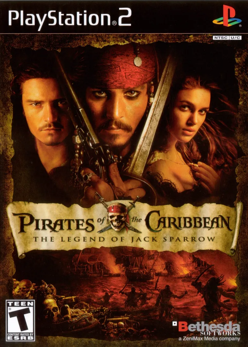 Pirates of the Caribbean: The Legend of Jack Sparrow box art