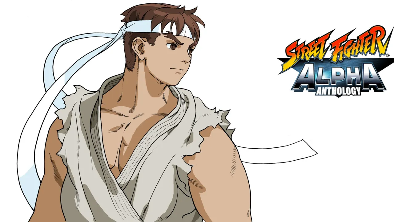 Backdrop artwork for Street Fighter Alpha Anthology