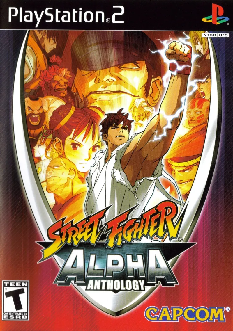 Street Fighter Alpha Anthology box art