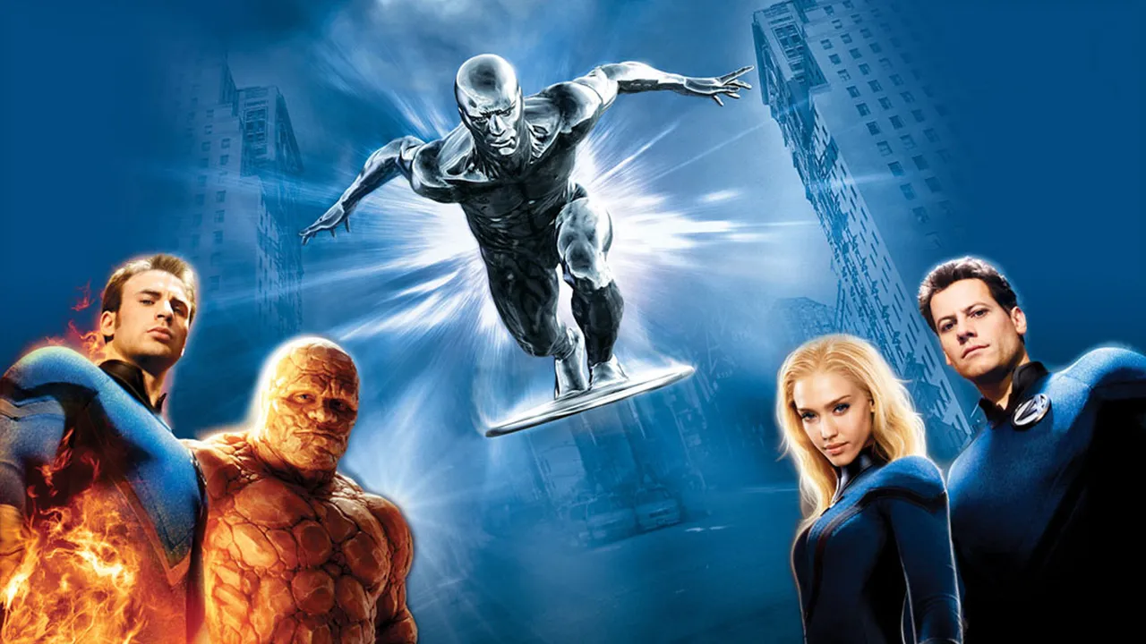 Backdrop artwork for Fantastic Four: Rise of the Silver Surfer
