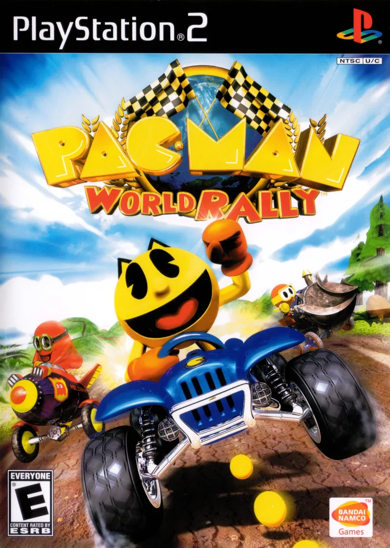 Backdrop artwork for Pac-Man World Rally