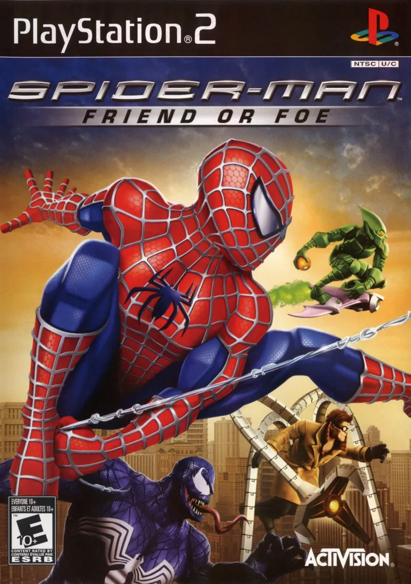 Backdrop artwork for Spider-Man: Friend or Foe