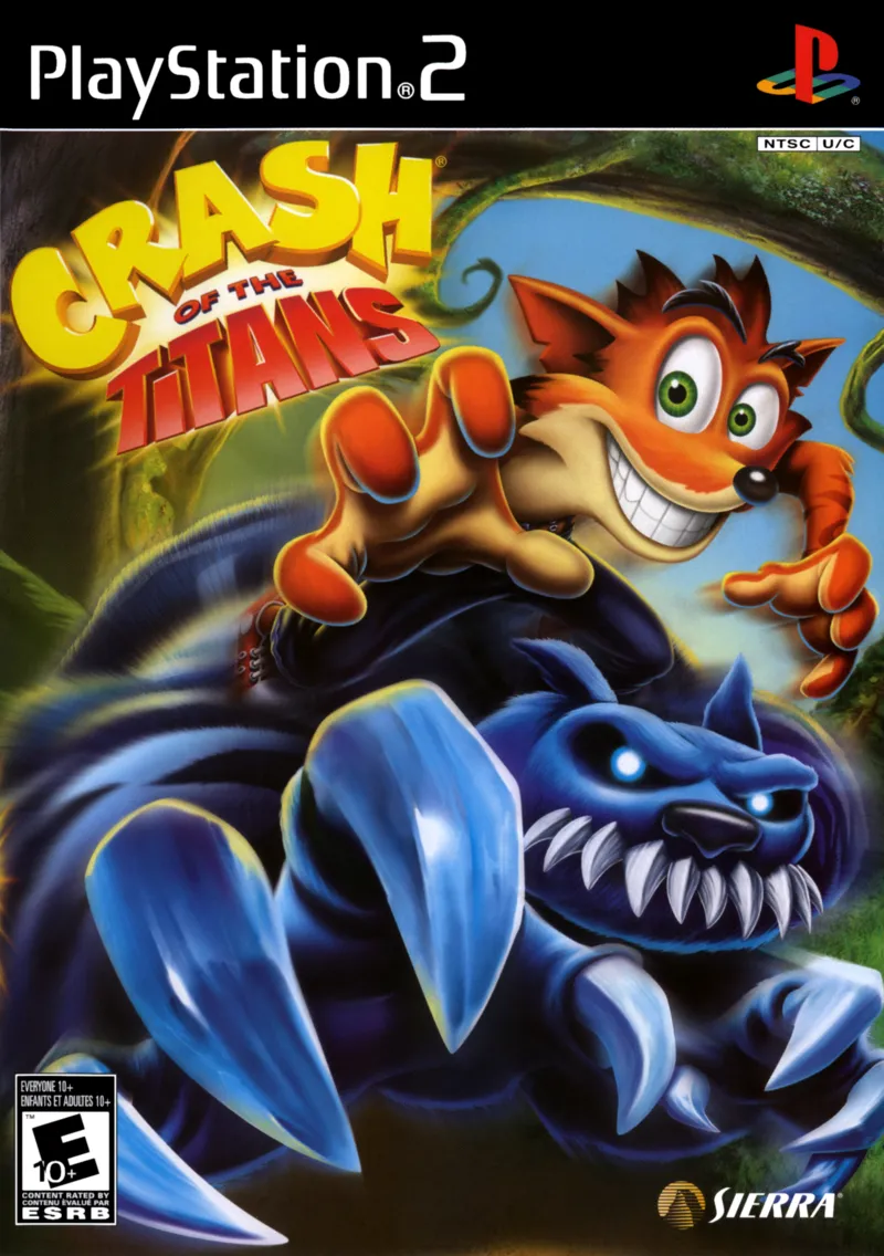 Crash of the Titans box art