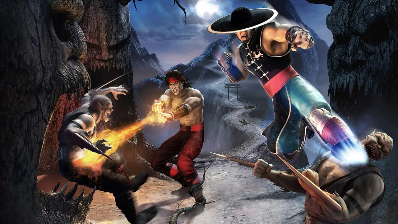Backdrop artwork for Mortal Kombat: Shaolin Monks