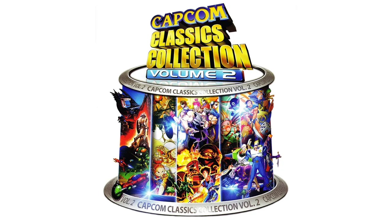 Backdrop artwork for Capcom Classics Collection Vol. 2