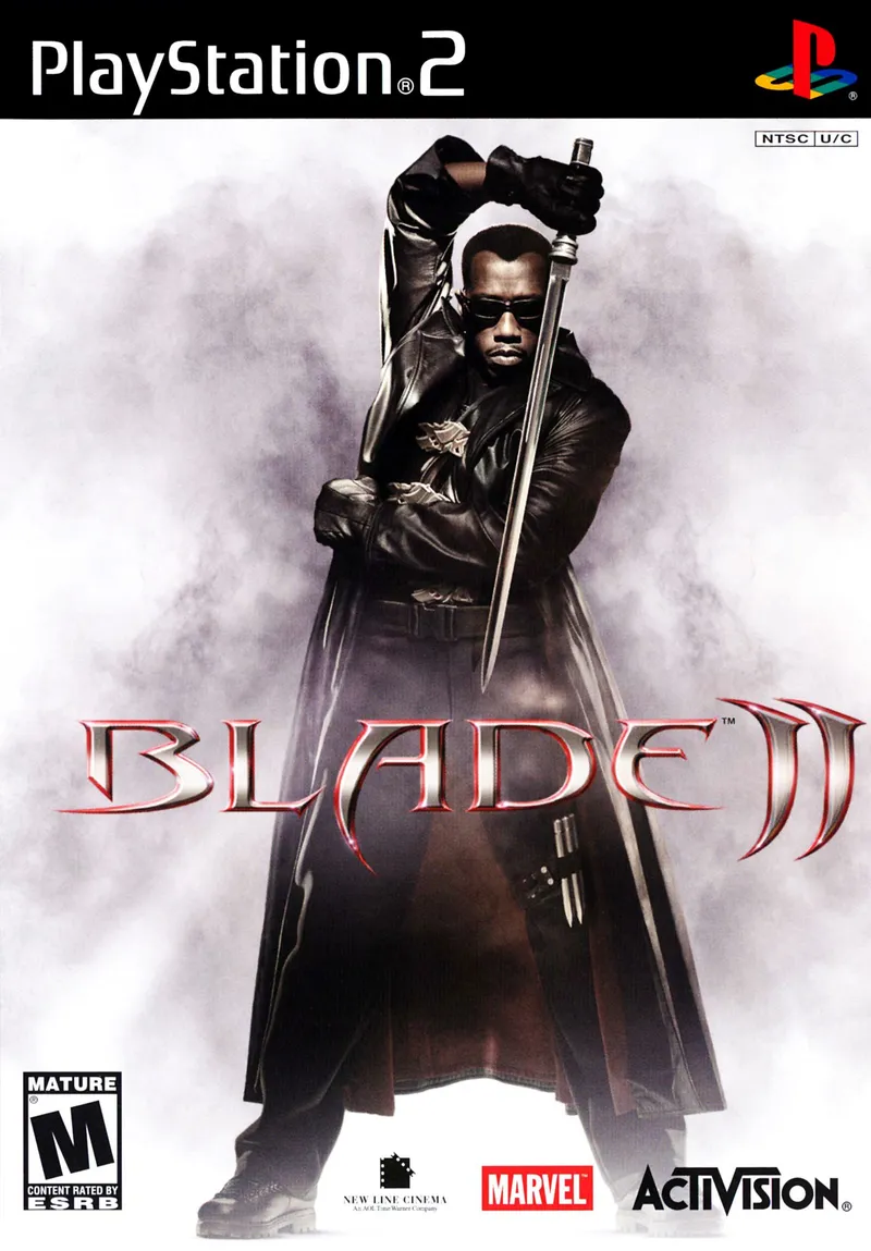 Blade II cover art for Sony Playstation 2