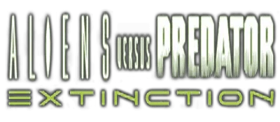 Aliens Versus Predator: Extinction logo