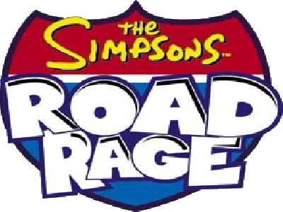 The Simpsons: Road Rage logo