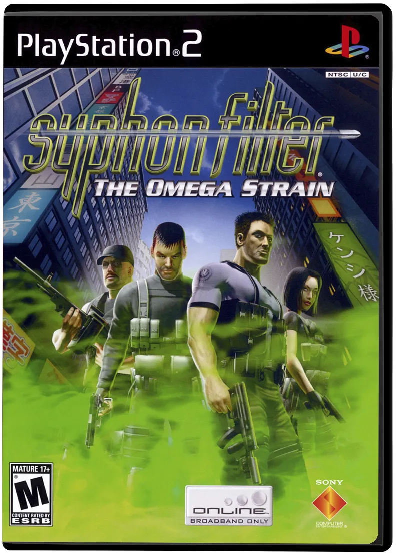 Syphon Filter: The Omega Strain cover art for Sony Playstation 2
