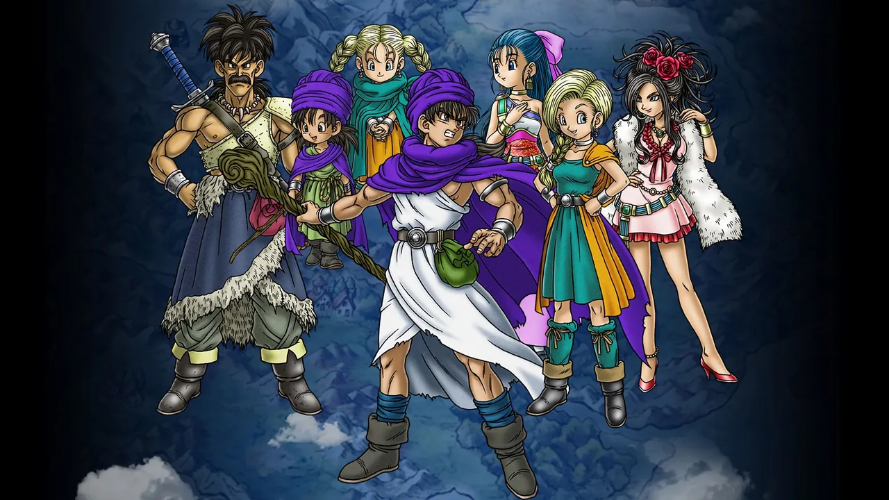 Backdrop artwork for Dragon Quest V: Tenkuu no Hanayome
