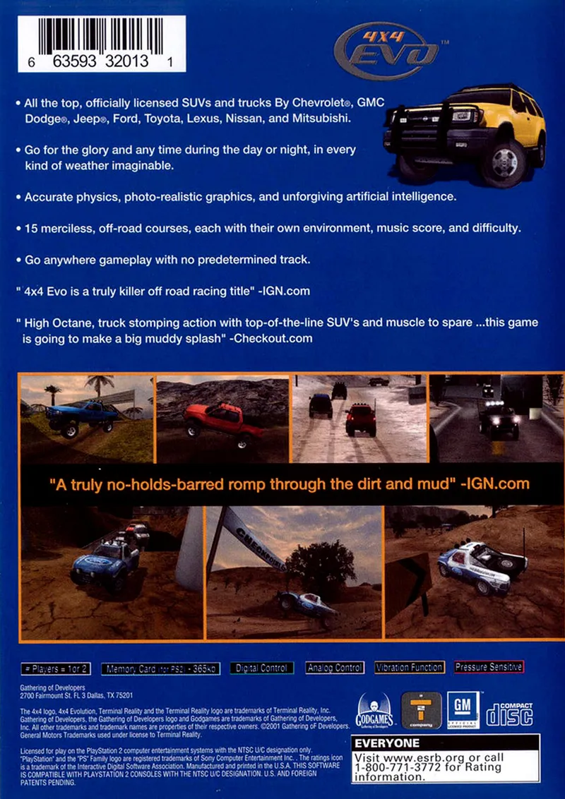 4x4 Evo box back