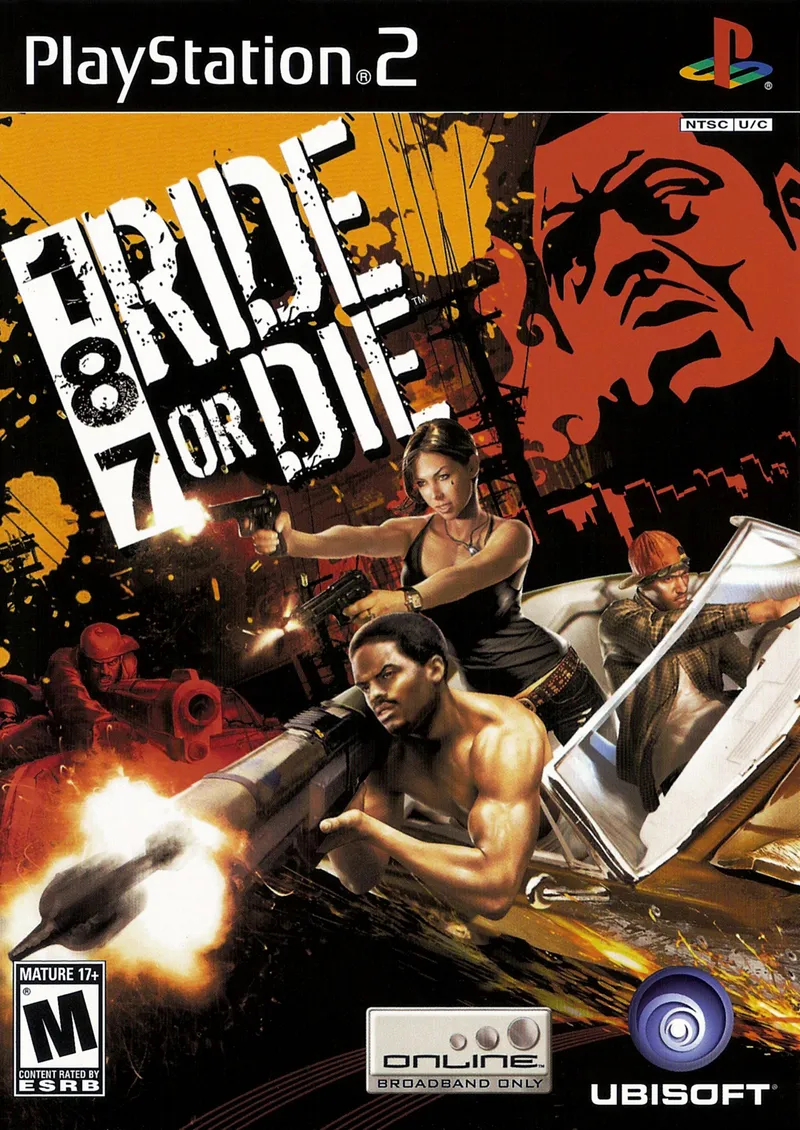 187: Ride or Die cover art for Sony Playstation 2