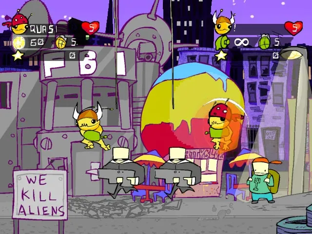 Alien Hominid screenshot